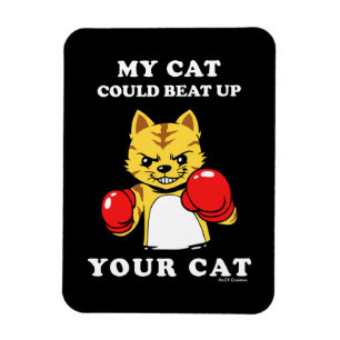 Min katt kan slå upp din katt magnet