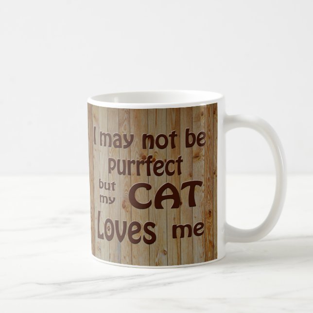 Min katt Kärlek mig Kaffemugg (Höger)