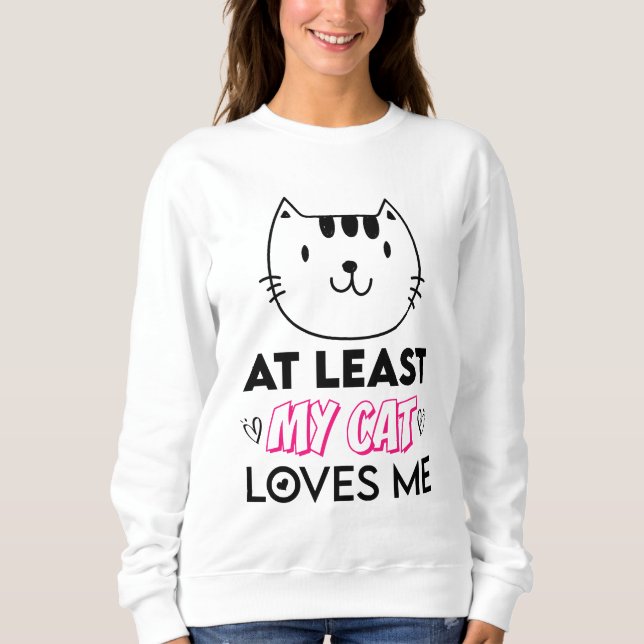 Min katt Kärlek mig T Shirt (Framsida)