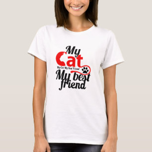 Min katt min bästa vän t shirt