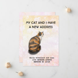 Min katt och jag har flyttat Meddelande