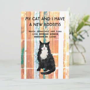 Min katt och jag har flyttat Meddelande