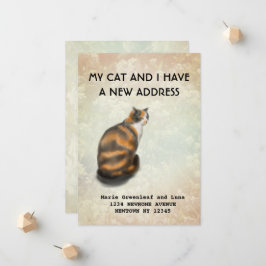 Min katt och jag har flyttat Meddelande