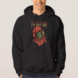 Min katt tycker att jag är en fantastisk kosmonaut hoodie
