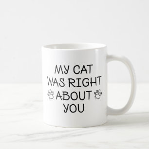 Min katt var Höger Kaffemugg