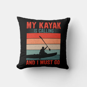 Min Kayak ringer och jag måste gå. Kudde