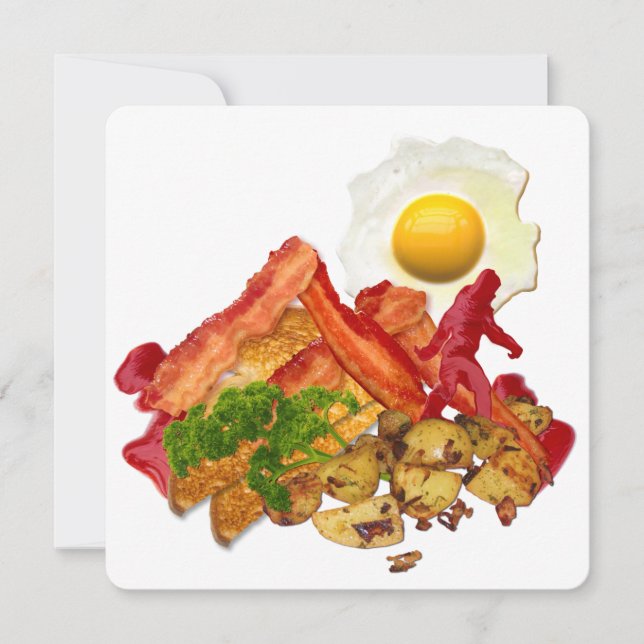 Min Ketchup Borta Squatchin for Bacon (Framsida)