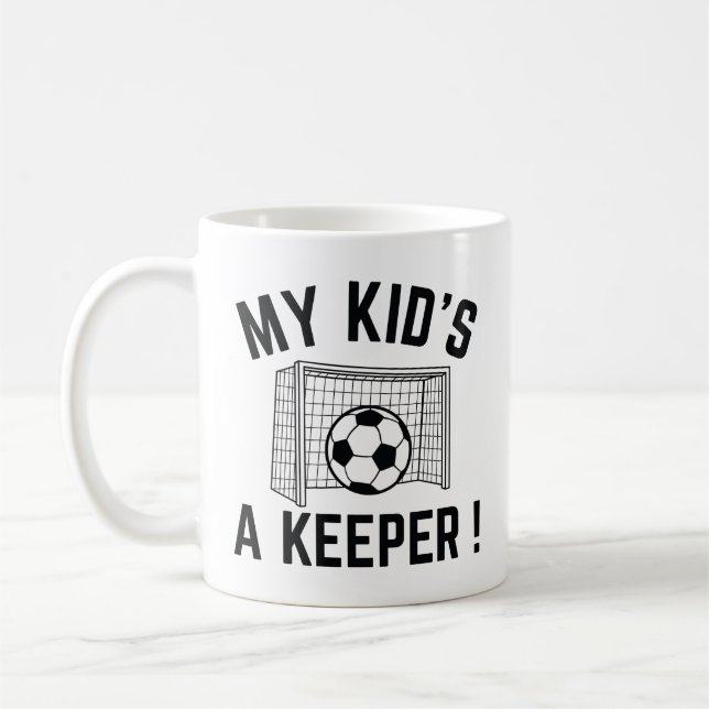 Min Kid är en innehavare Kaffemugg (Vänster)