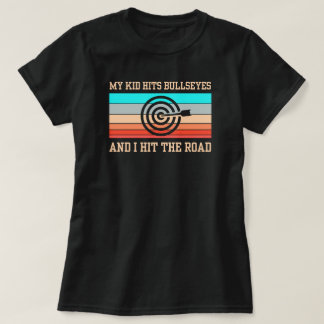 Min Kid Hits Bullseyes | Archery Mamma T Shirt