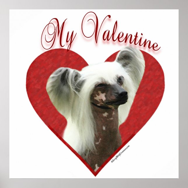 Min kinesiska kränkta Valentine Poster (Framsidan)