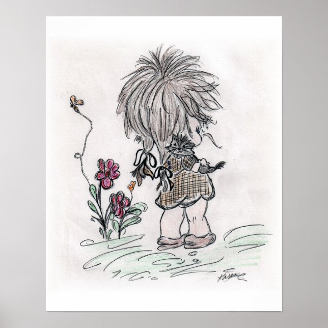 Min Kitten och jag Poster (Framsidan)