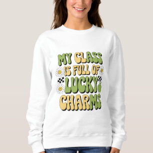 Min klass är full av Lucky Charms Patricks lärare T Shirt