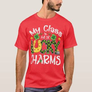 Min klass är Fullt till Lucky Charms Teacher St Pa T Shirt