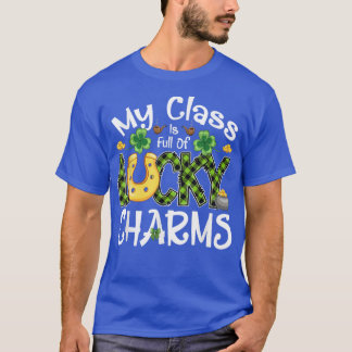 Min klass är Fullt till Lucky Charms Teacher St Pa T Shirt