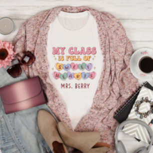 Min klass är Fullt till Sweethearts Teacher T Shirt