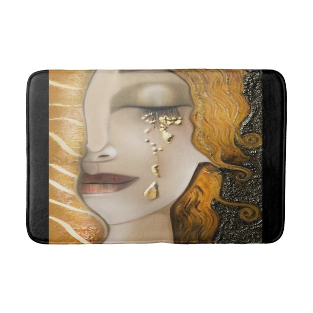 Min Klimt Serie: Guld Badrumsmatta (Framsidan)