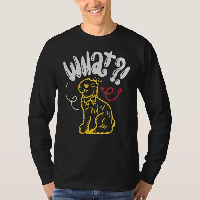 Min knapp Ontr Chocolate Påskhare What Döv Eas T Shirt (Framsida)