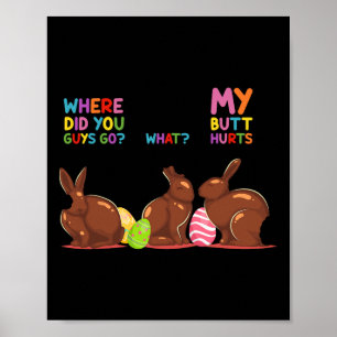 Min knapp Ontr var Påsk funny Påskhare finns Poster
