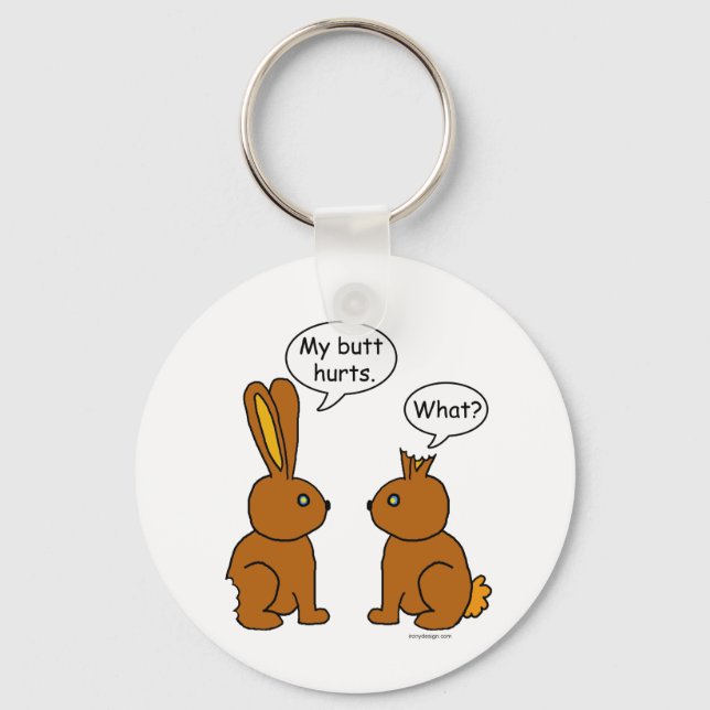 Min knut Ontr! Vad då? Nyckelring (Framsida)