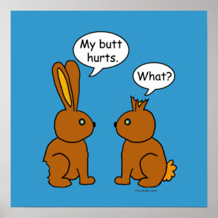 Min knut Ontr! Vad då? Poster