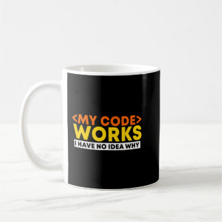 Min kod fungerar inte varför Programmer Developer Kaffemugg