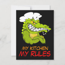 Min Köks Regler, Alligator Chef, Lusnysport