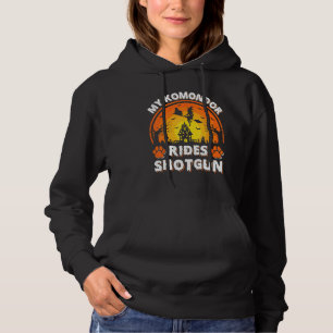 Min Komondor Hund Ridd Häst med Hagelgevär Hallowe T Shirt