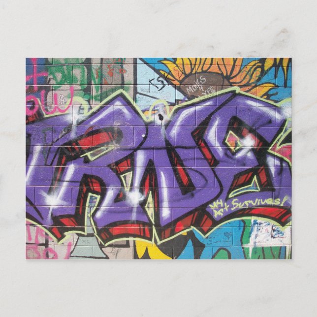 Min konst Överlever Vykort (Framsida)