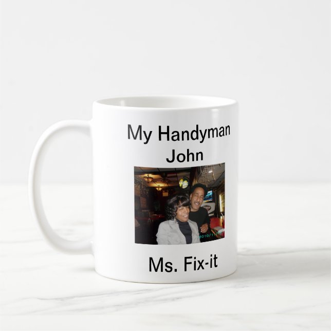 Min kopp för handymanJohn kaffe (Vänster)