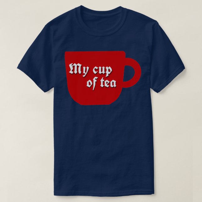 Min kopp i te 2 t shirt (Design framsida)