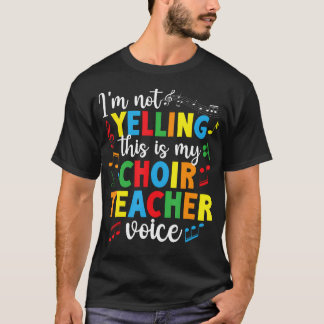 Min Körlärar Röst Körundervisning Kör T Shirt