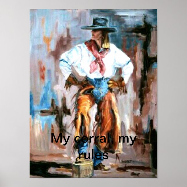Min korral, Regler nr 2 Poster (Framsidan)