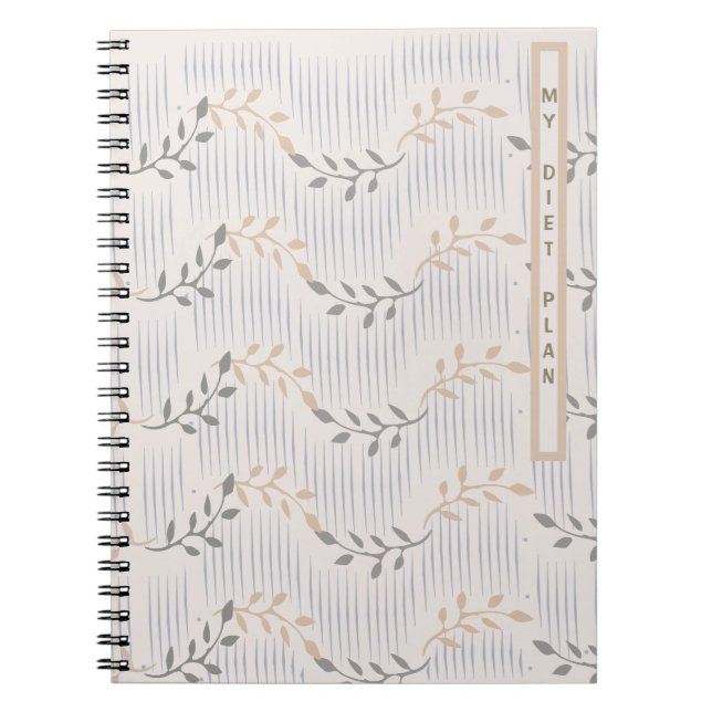 Min kostplan anteckningsbok (Framsidan)