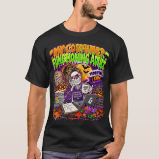 Min kostym fungerar som vuxen, skrämmande, jag vet t shirt