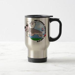 Min krönade kines älskar Agilitytravel mug Resemugg