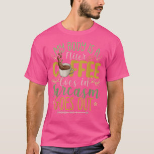 Min kropp är en filterkaffe i Sarcasm Goes Ou T Shirt