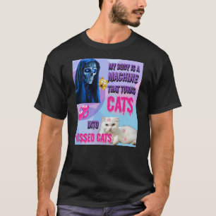 Min kropp är en Maskin Kissing Cats T Shirt
