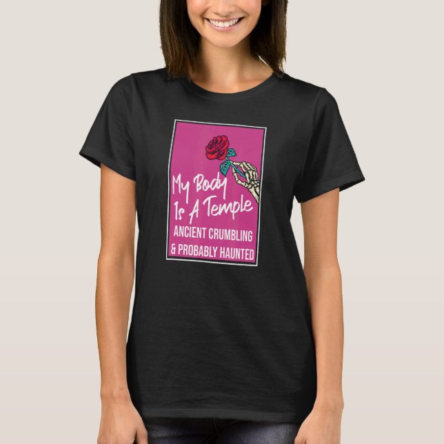 Min kropp är ett stort förband. t shirt (Framsida)