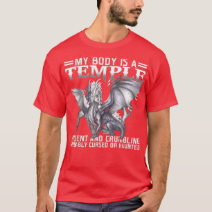 Min kropp är ett stort förbittrande och hemsökt. t shirt