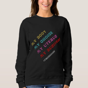 Min kropp Chockusklass Uterus Business Women T Shirt