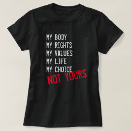 Min kropp, inte din T-Shirt