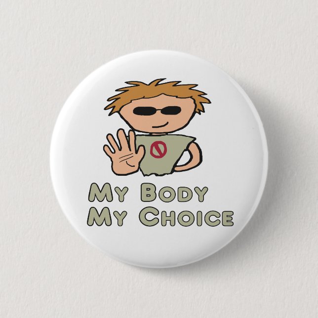 Min kropp mitt val knapp (Framsida)