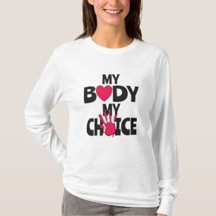 Min kropp mitt val t shirt