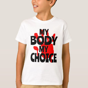 Min kropp mitt val t shirt