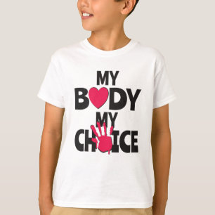 Min kropp mitt val t shirt