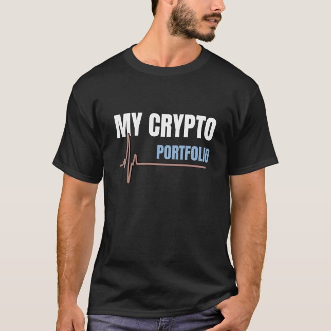 Min kryptoportfölj t shirt (Framsida)