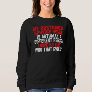 Min kundtjänströst är en annan person än AG T Shirt