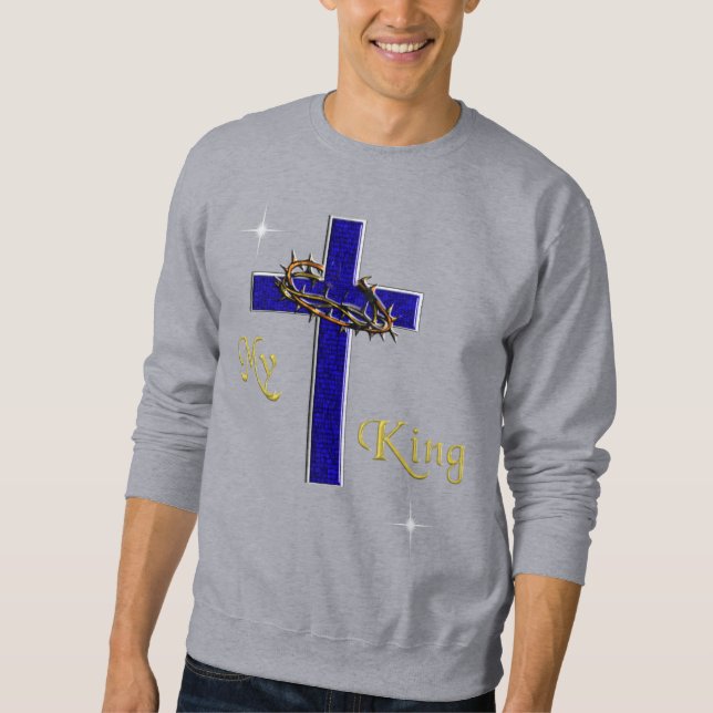 Min Kung-christian Kor t-shirt Lång Ärmad Tröja (Framsida)