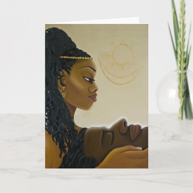 Min kung tom hälsningskort av Cezanne Kort (Framsida)