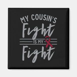 Min kusin kämpar mot min "Fight Sickle Cell Anemia Magnet